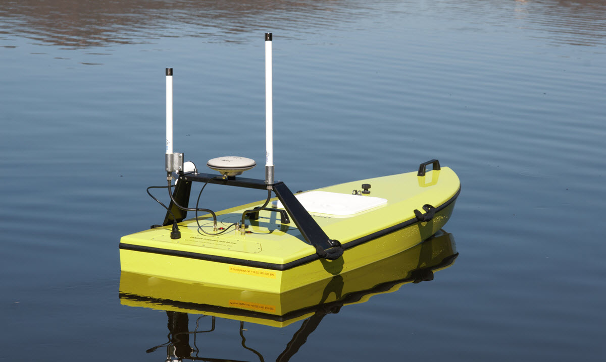 CEE-USV Remotely-Operated Hydrographic Survey Drone Boat