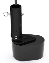 50 mm M195 transducer mounting bracket
