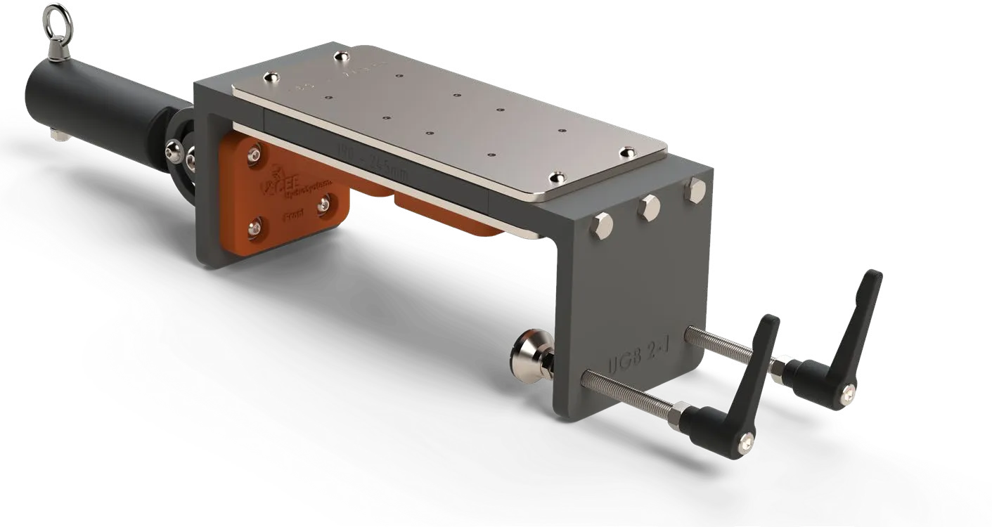 Gunwale bracket extension kit