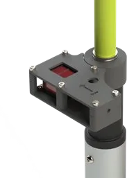 SBG Ellipse transducer pole mounting bracket
