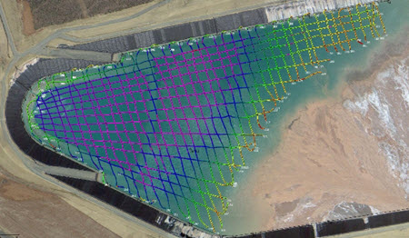 HYPACK SURVEY navigation screen