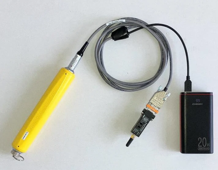 CEE-LINE™ with an SD1000 Bluetooth module and a USB power pack.