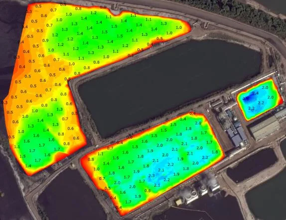 CEESCOPE™ gives Canada Pump and Power easy pre-dredge surveys of Alberta effluent ponds