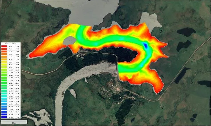 CEESCOPE™ flyaway kit used for a dam survey in South America