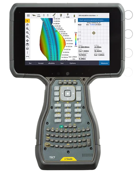Trimble TSC7 data collector.