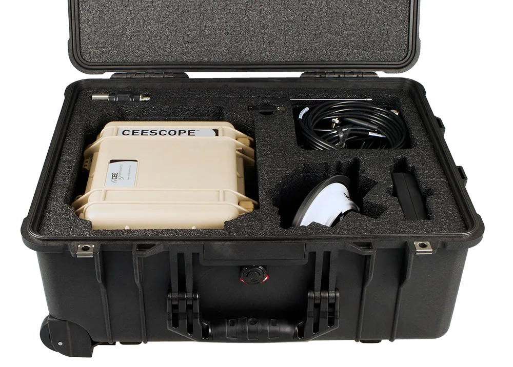 CEESCOPE kit in its Pelican case