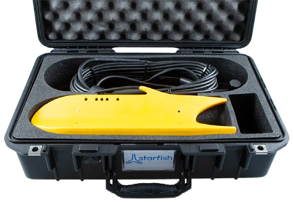 StarFish 452F in its Pelican case